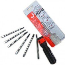 Jetech Six In One Inter-Changeable Screwdriver Set SI-103/107